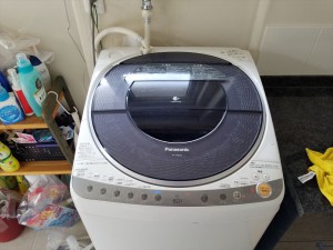 葉山町　洗濯機分解クリーニング